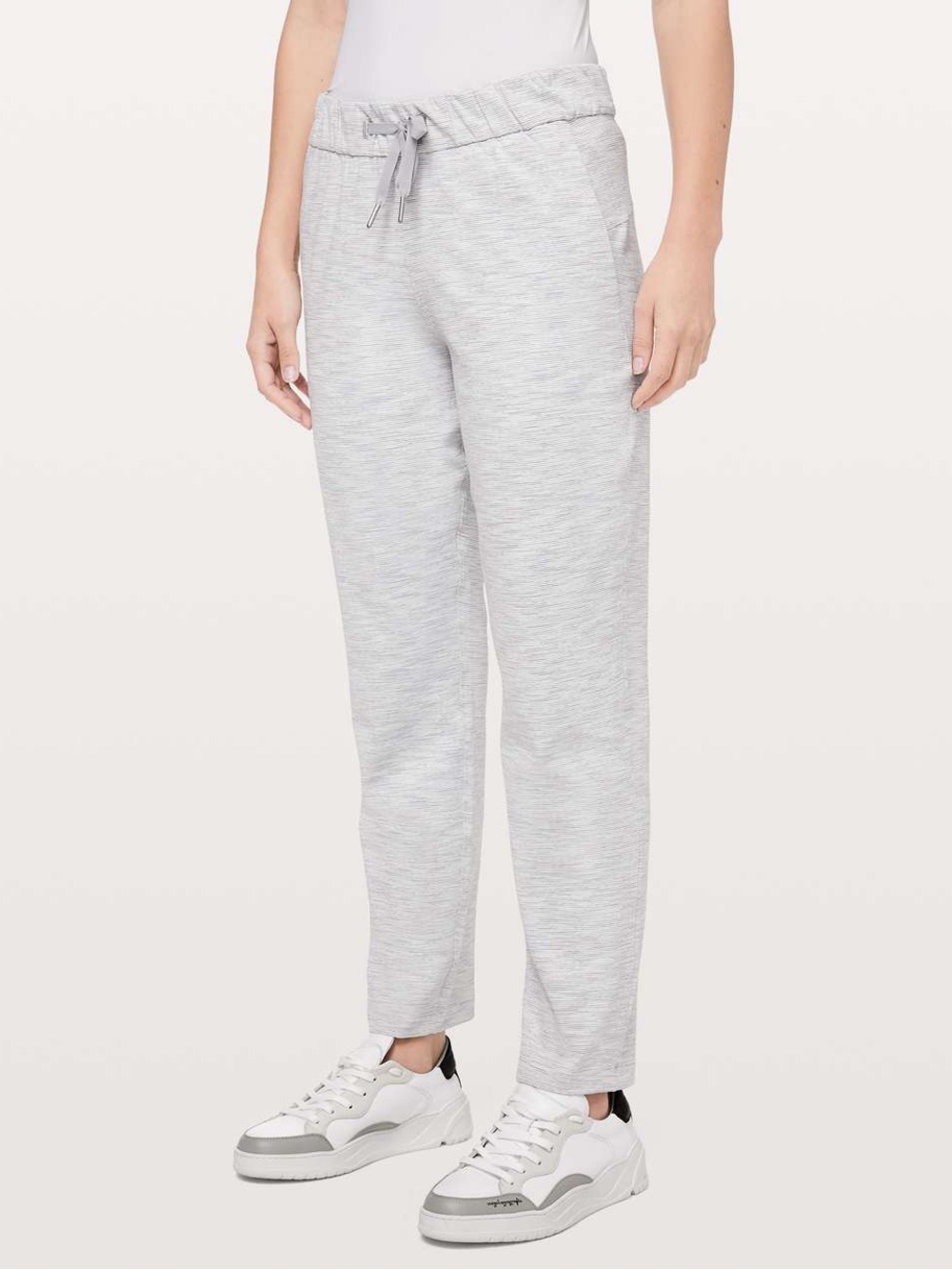 Lululemon On The Fly Pant 27” Size 10 Wee Are From Space Nimbus Battleship